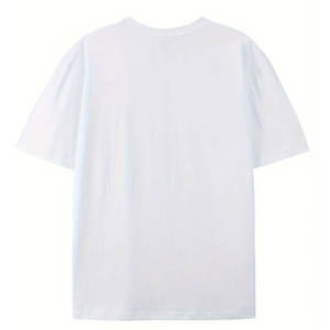 Camisetas con serigrafía para hombre, ropa 100% de algodón con cuello redondo, camisetas con serigrafía personalizadas de Color sólido para hombre - Product Image 2