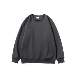 Pulls en tricot surdimensionnés pour hommes, col rond, sweat-shirt tendance, imprimé, motif, printemps, hiver, grande taille, anti-rétrécissement, sweat-shirt ample - Product Image 1