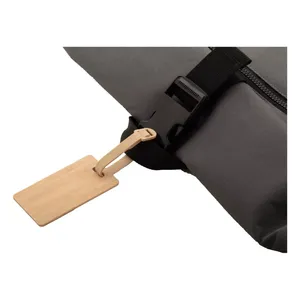 Étiquette de bagage personnalisée en bambou pour sacs fourre-tout promotionnels écologiques - Product Image 6