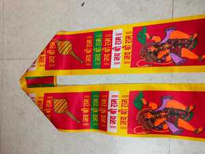 Chúa tể của shree hanumanji in Khăn lụa lấy trộm dupatta Hindu Tôn Giáo <span class=keywords><strong>pandit</strong></span> dupatta sundarkand bhajan ủng hộ parna gamcha - Product Image 4