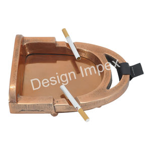 Vente chaude cadeaux de fumer article cendrier en fonte d'aluminium pour cendres de cigare et de cigarette cendrier élégant en métal de qualité supérieure - Product Image 4