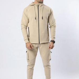 Chándal personalizado de alta calidad para hombre, chándal de manga larga y tela ligera para hombre, servicio OEM - Product Image 1