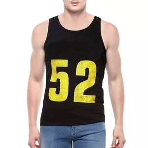 Camisetas sin mangas personalizadas para hombre, ropa deportiva para Fitness, culturismo, entrenamiento, camiseta sin mangas de sublimación, nuevo diseño de moda - Product Image 1