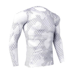 Juego de compresión ligero Material de secado rápido Cómodo para uso en entrenamiento Juego de compresión personalizado - Product Image 4