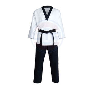 Uniforme de judo en coton et polyester de qualité supérieure, couleurs et tailles personnalisées, poids du tissu 400g, vêtements d'entraînement d'arts martiaux unisexes - Product Image 6