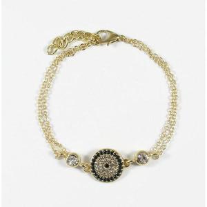 สร้อยข้อมือโซ่แฟชั่น CZ สร้อยข้อมือเชื่อมโยงอย่างมีสไตล์ - Product Image 1