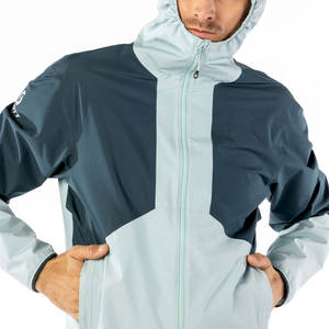 Vêtements d'hiver de haute qualité Sports Outdoor Softshell Jacket Inner Fleece Material Hooded Style Men's Softshell Jacket - Product Image 4