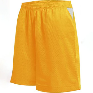 กางเกงขาสั้นผ้าโพลีเอสเตอร์สำหรับผู้ชายกางเกงขาสั้นสองชั้นกางเกงขาสั้นยางยืดเอวสูงแนวสตรีท - Product Image 1