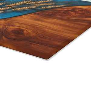 Planche à découper et plateau de service en bois Forme rectangulaire durable 12mm d'épaisseur - Product Image 3