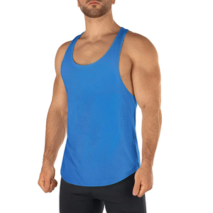 Camiseta sin Mangas de Algodón para Hombre, de Verano, Alta Calidad, Transpirable, Ecológica, de Secado Rápido, Colores y Logotipos Personalizables - Product Image 3
