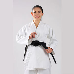 Traje de Karate Personalizado, Duradero y Transpirable de Poliéster/Algodón, Uniforme de Taekwondo Unisex para Entrenamiento, Conjuntos de Artes Marciales Ligeros - Product Image 2