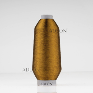 Fil métallique 150D de luxe en or antique pour motifs de broderie complexes et accessoires de mode - Product Image 4