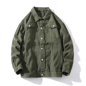 Chaqueta Vaquera de Algodón 100% Transpirable para Hombre, Talla Grande, con Logotipo Personalizado, Ropa Exterior, Venta al por Mayor en Pakistán - Product Image 4