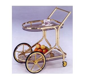 New Design Portable Service <b>Cart</b> 3 Tier Service <b>Trolley</b> for Home Hotel Office Use at Cheap Price From India Handmade SS <b>Trolley</b> - Product Image 3