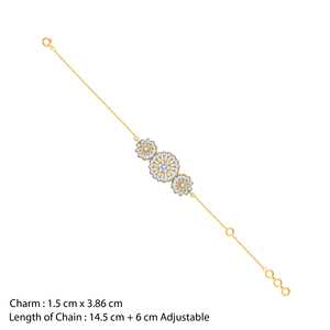 GIVA-Bracelet diamant en or Calendula Heer by GIVA Bracelets luxueux pour femme - Product Image 3