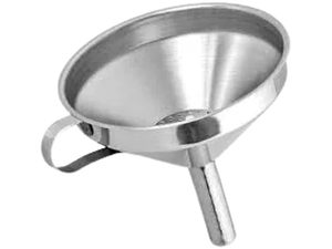 Embudo de Cocina Multiusos de Acero Inoxidable Ecológico con Acabado Cromado y Pulido Espejo para Envasar Aceite y Polvo, Metal Duradero para el Hogar - Product Image 3