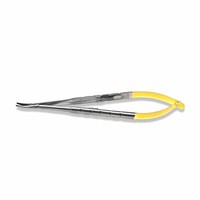 Portaagujas Castroviejo TC, Tijeras Noyes Rectas y Curvas, Pinzas Quirúrgicas de Grado Industrial OEM para Microcirugía Dental