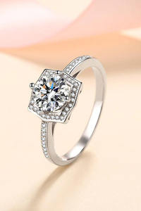 Cubic Zircon <b>Ring</b> 925 Sterling <b>Silver</b> Unique Design Band Women Wedding Engagement <b>Ring</b> Fine Jewelry <b>Silver</b> <b>Ring</b> Wholesale Bulk - Product Image 3