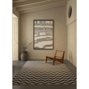 Indusbar Classic Handmade Wool <b>Rugs</b> Beige Brown Flat Weaves Chevron Kilim Rectangular Jute <b>Rug</b> for Home Hallway <b>Bedside</b> <b>Rug</b> - Product Image 5