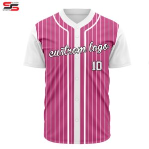 Sublimación personalizada para hombre uniforme de béisbol desgaste botón abajo jersey de béisbol para la venta - Product Image 1