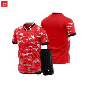 Offre Spéciale Nouveau Design Personnalisé Polyester Maillots De Football Meilleure Qualité Bon Prix Maillot De Football Équipe De Football Kits De Football Vêtements De Football CRX JP - Product Image 4