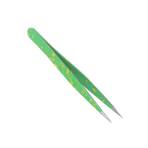 Pinzas para Extensión de Pestañas Recubiertas de Papel Personalizadas, Punta Recta, Acero Inoxidable Alemán, Pinzas para Pestañas al por Mayor - Product Image 3