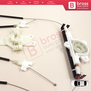 ชุดซ่อมมอเตอร์กระจกหน้าต่างด้านหน้าขวา รุ่น BWR5141 สำหรับ Terrano 2 R20 Serena 1 C23 Vito W638 Maverick U UNS 807000F010 - Product Image 6