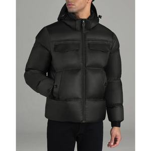 Chaqueta acolchada de invierno de Venta caliente Chaqueta acolchada de moda de manga larga cálida ligera con bolsillos - Product Image 4