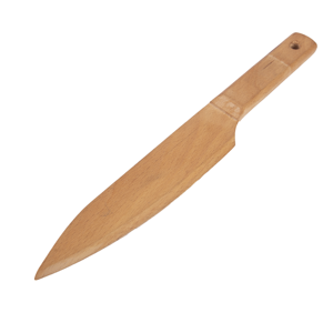 มีดตัดเค้กและขนมปังไม้บีชขนาด 30 ซม. - ที่ปาดชีสไม้เนื้อแข็งธรรมชาติ - อุปกรณ์ครัวรักษ์โลก - Product Image 5