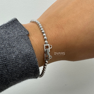 Pulsera de Tenis de Oro Sólido de 14K con Diamantes de Corte Brillante Redondo, Estilo Lujoso para Aniversario, Boda, Compromiso, Regalos para Fiestas - Product Image 4