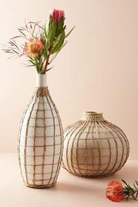 Stylish <b>Rattan</b> Flower Vase With Woven Artistic Finish Suitable For Dining <b>Tables</b> Living Rooms Bedrooms - Product Image 6