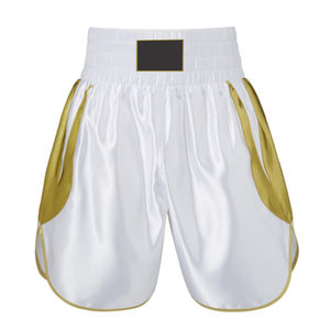 Short de kick-boxe et d'arts martiaux pour hommes 100% coton Bjj MMA Boxer & Wrestling Short taille haute pour hommes - Product Image 1