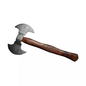 Vente en gros de commandes en gros personnalisées OEM ODM service professionnel damas hache en acier damas avec manche en bois de rose hache - Product Image 3