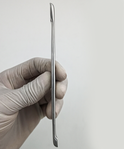 Curetas óseas y cucharas óseas Volkmann, cortadores de tejido óseo de doble punta, instrumentos ortopédicos de acero inoxidable, instrumentos quirúrgicos - Product Image 5