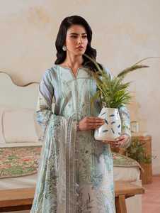 AA IMPEX bordado algodón Lino paquistaní Salwar Kameez vestido para mujeres indio pakistaní vestidos casuales de Pakistán - Product Image 4