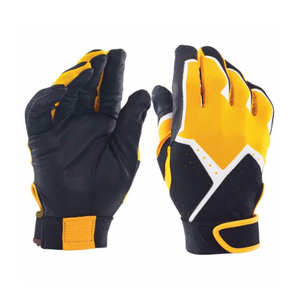 Guantes de Bateo Transpirables de Tacto Suave, Guantes de Béisbol de Cuero Suave, Guantes de Bateo de Softbol de Alta Calidad con Agarre Superior, Logotipo Personalizado - Product Image 3