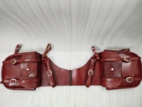 ADEEFA vente en gros de sacs de selle de cheval en cuir de vachette véritable conception robuste écologique pour le stockage de l'équitation fabricant indien