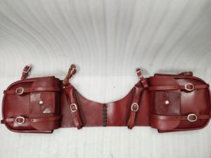 ADEEFA vente en gros de sacs de selle de cheval en cuir de vachette véritable conception robuste écologique pour le stockage de l'équitation fabricant indien - Product Image 5