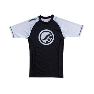 Bjj Meilleure Qualité Demi Manches Vêtements D'entraînement Slim Fit Hommes Rash Guard Hommes Vêtements Meilleure Vente Rash Guard De Haute Qualité À Vendre - Product Image 3