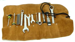 12-túi da chính hãng công cụ cuộn túi cho khắc gỗ công cụ Dao đục tua vít <span class=keywords><strong>wrenches</strong></span> OEM tùy chỉnh - Product Image 2