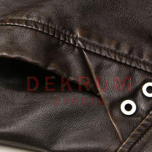 Veste en cuir pour homme, coupe-vent, durable, col montant, écologique, hiver, meilleur design, haute qualité, ventes chaudes - Product Image 5