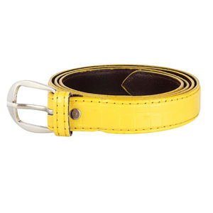 Cinturón de Cuero Genuino Hecho a Mano Vintage para Hombre, Cuero Vacuno Casual Ligero de 3.5CM de Ancho con Hebilla de Aleación Modelo SIALKOT STRIDE - Product Image 4