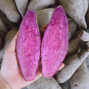 Verduras congeladas de batata morada entera orgánica IQF - Product Image 5