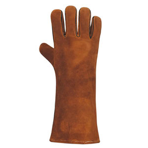 New Arrival Full Finger Cowhide Leather Heat Resistant Anti-Chemical <b>Moisture</b>-Wicking Customizable Welding <b>Gloves</b> Heavy Duty - Product Image 3