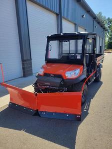 Tractor Agrícola LA324 de 25 HP 4WD con Ruedas Rojas y Cucharón Cargador Frontal, Transmisión por Engranajes - Product Image 2