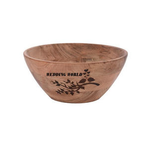 Bol à chocolat rond en bois Bol à chocolat fait main d'excellente qualité Nouveau bol à chocolat en bois élégant classique - Product Image 2