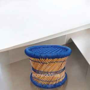 Taburete de bambú moderno hecho a mano con incrustaciones de hueso, consola otomana, nuevo y elegante, muebles relajantes para interiores y exteriores para dormitorio de Hotel y escuela - Product Image 2