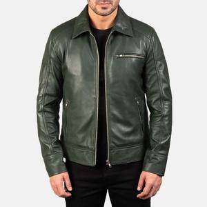 Ropa de Hombre Ropa Deportiva chaquetas de piel de oveja auténtica con cierre de cremallera chaquetas de hombre de calle nueva llegada con bolsillos - Product Image 2