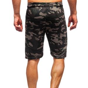 Custom <b>Men's</b> Summer Athletic Sweat <b>Shorts</b> Summer Fitness & Running With Side Pockets Digital Printed <b>Camouflage</b> Sweat <b>Shorts</b> - Product Image 4