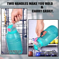 Botella de agua para gimnasio al por mayor, vasos de plástico PP con función de niebla y pulverización para entrenamientos y actividades al aire libre